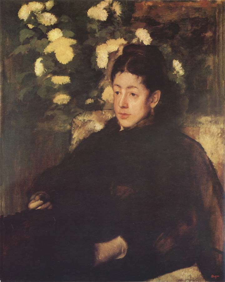 Edgar Degas Portrait